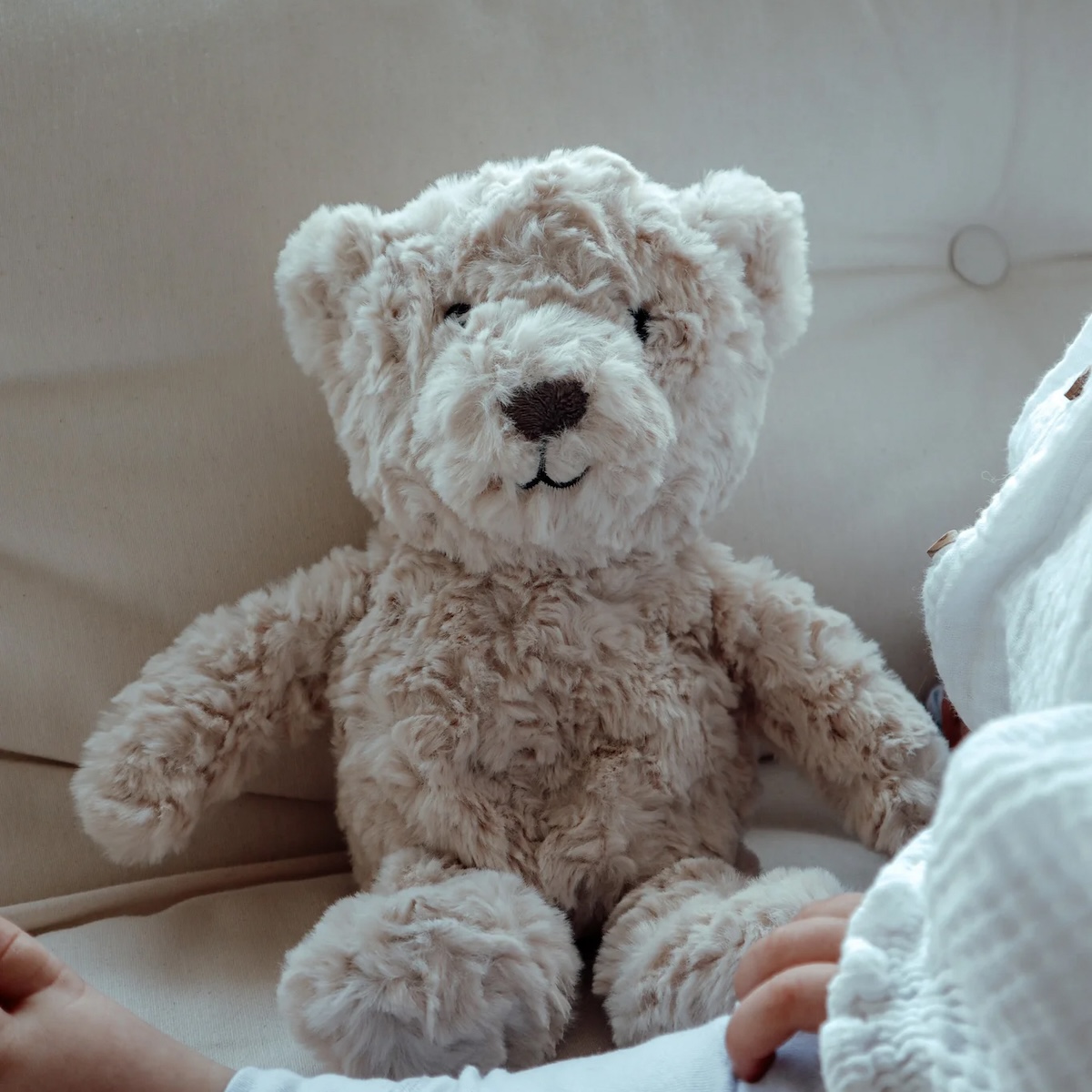 Doudou BATTEMENTS DE COEUR LOU Flow Amsterdam beige
