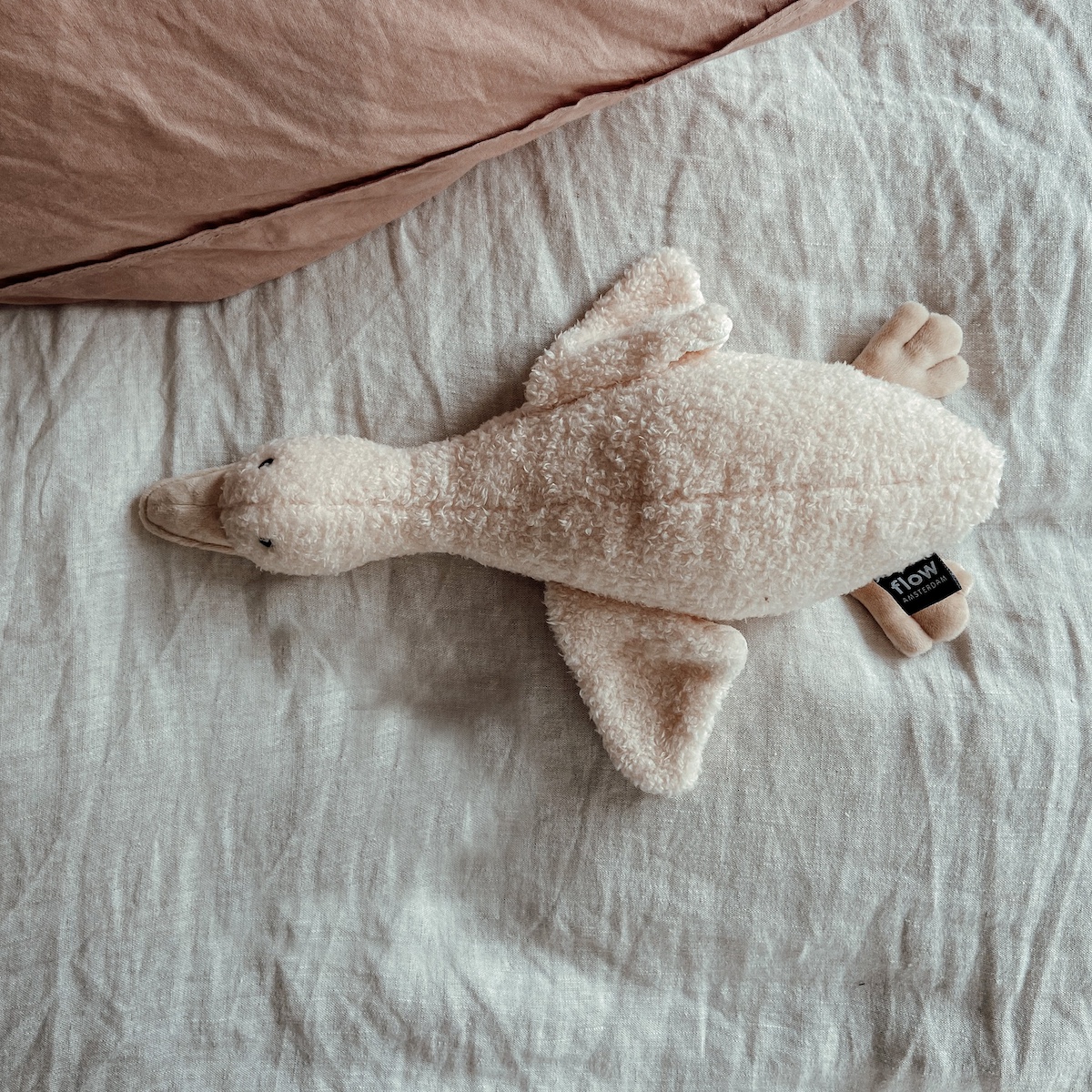 Doudou BATTEMENTS DE COEUR ON THE GO rechargeable Liva Flow Amsterdam beige