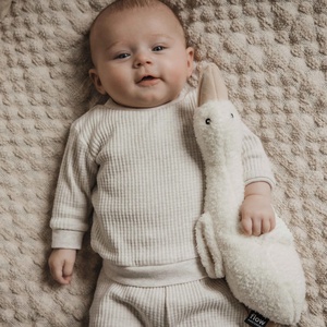 Doudou BATTEMENTS DE COEUR ON THE GO rechargeable Liva Flow Amsterdam beige
