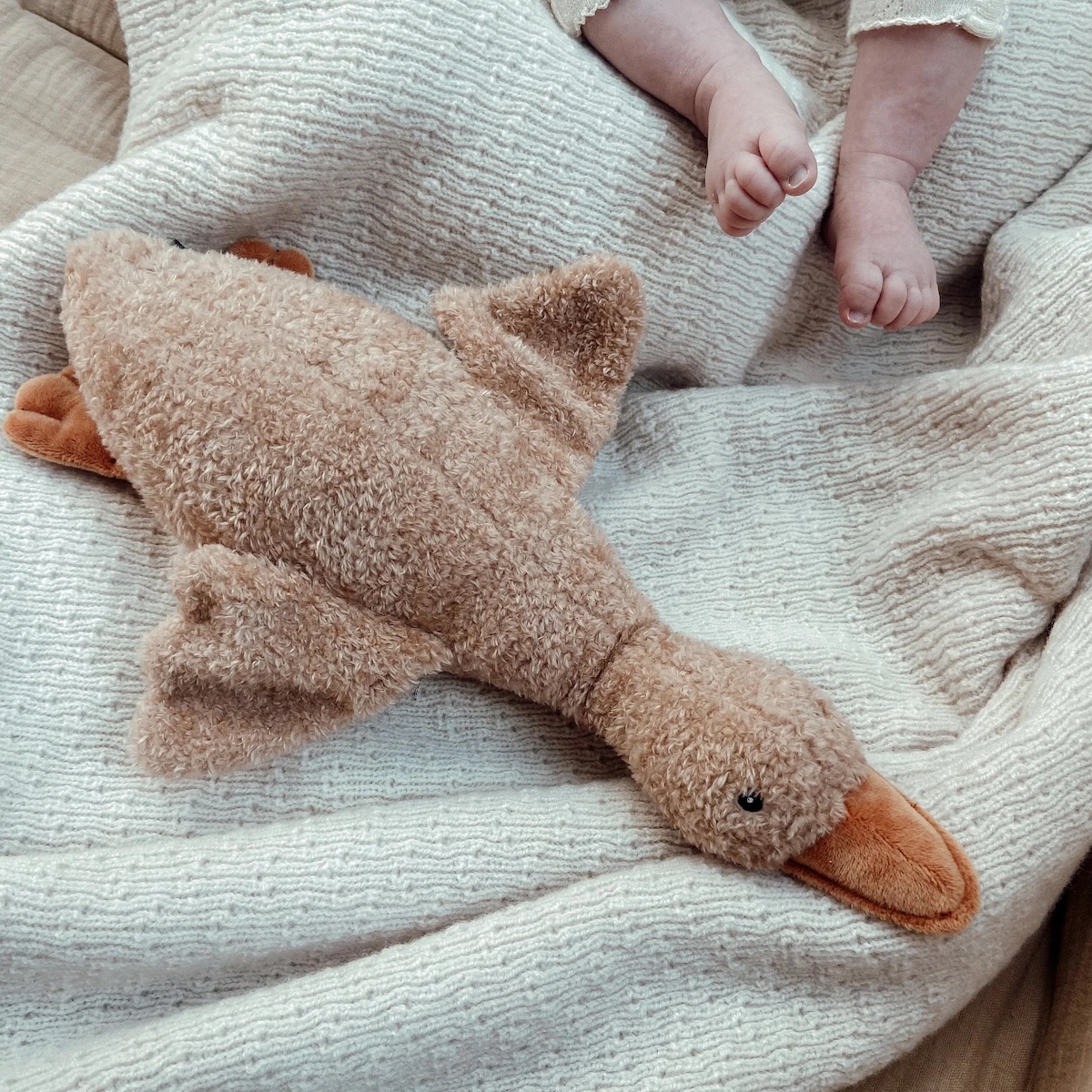 Doudou BATTEMENTS DE COEUR ON THE GO rechargeable Liva Flow Amsterdam brown