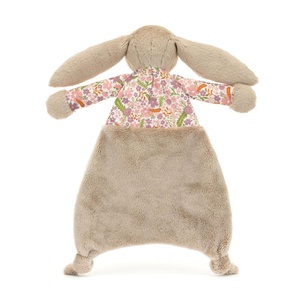 Doudou Blossom Beige Bunny 'Petal' Comforter Jellycat