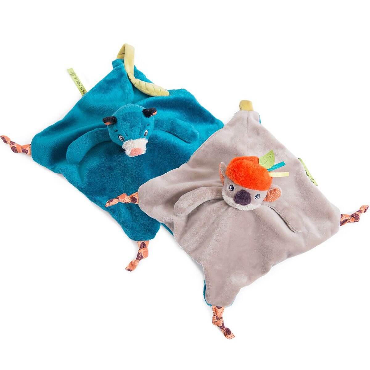 Doudou cache-cache koala-panthère DANS LA JUNGLE Moulin Roty