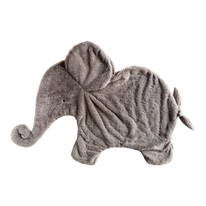 Doudou elephant OSCAR 82 Dimpel brun gris