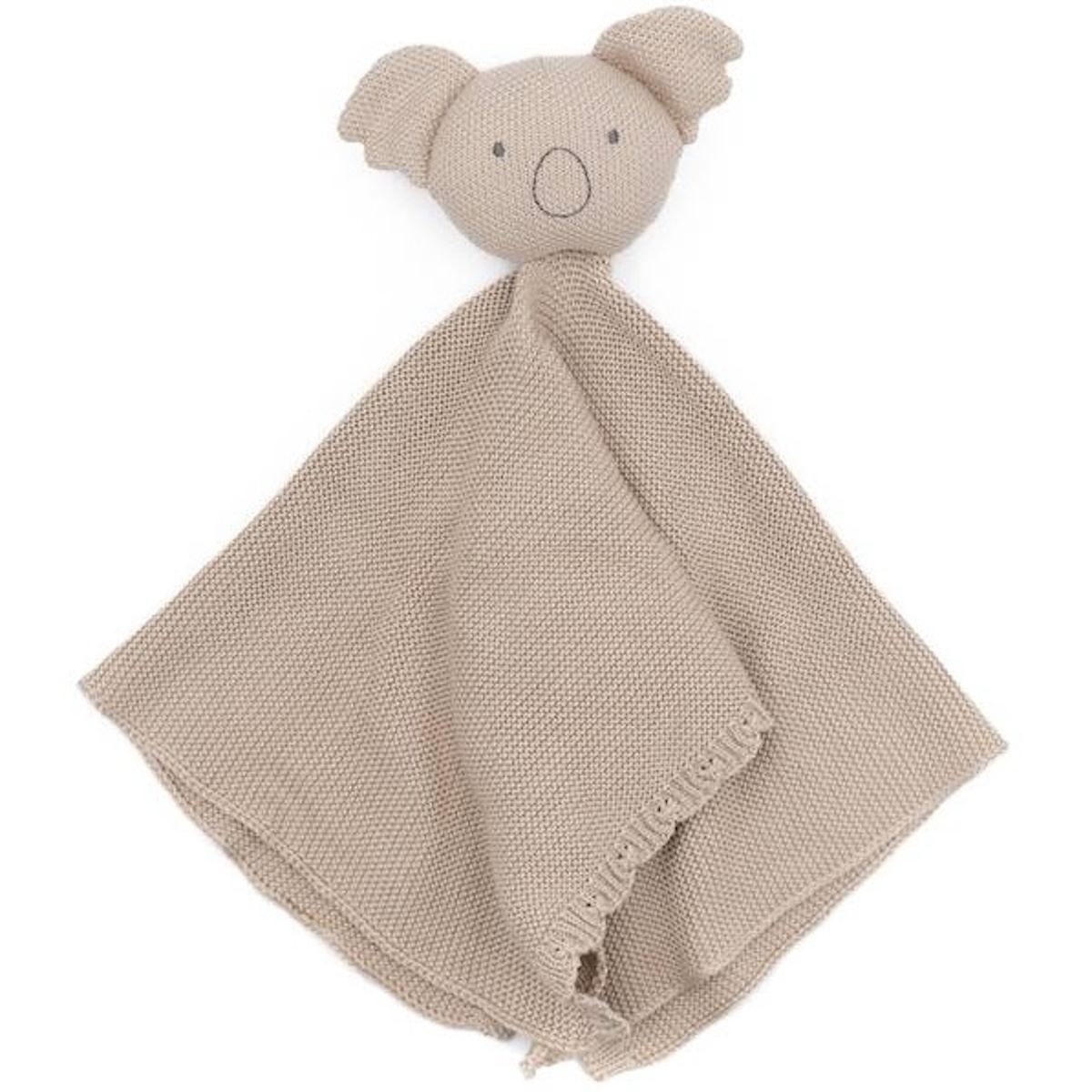 Doudou KOALA en tricot Bamboom oyster grey