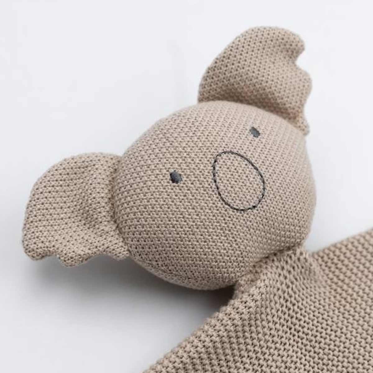 Doudou KOALA en tricot Bamboom oyster grey