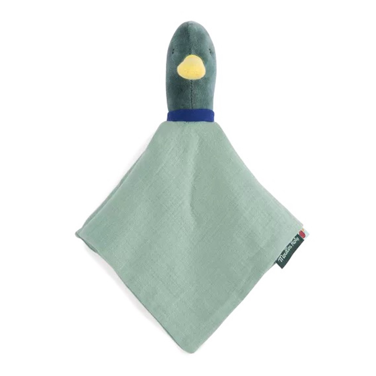 Doudou lange canard POMME DES BOIS Moulin Roty