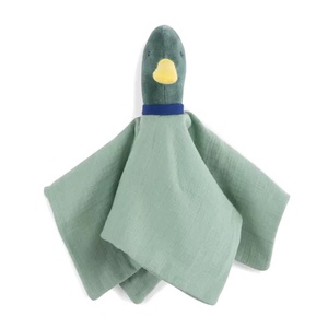 Doudou lange canard POMME DES BOIS Moulin Roty