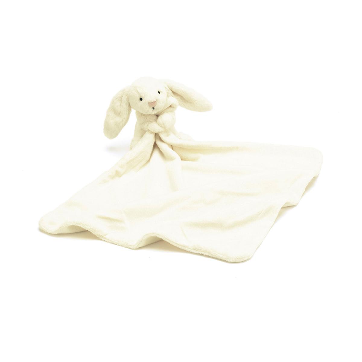 Doudou Lapin BASHFUL Jellycat crème