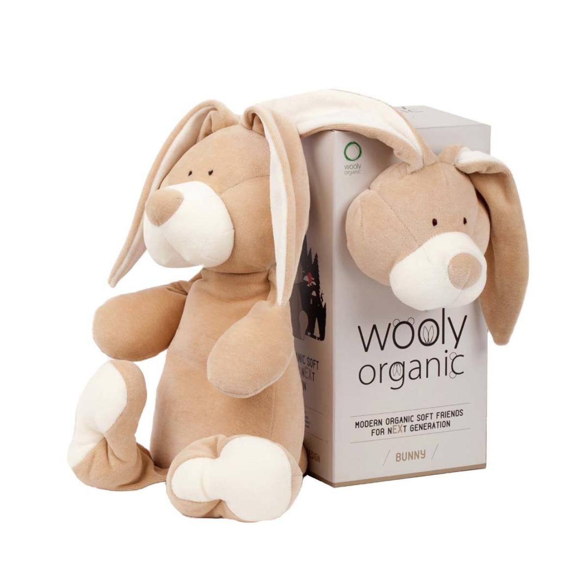 Doudou manta BUNNY Wooly Organic