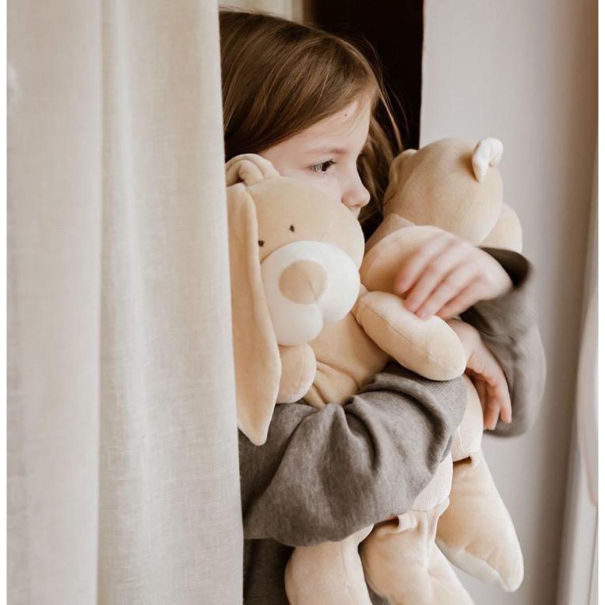 Doudou manta BUNNY Wooly Organic