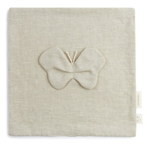 Doudou papillon LIN FRANÇAIS Nobodinoz Greige