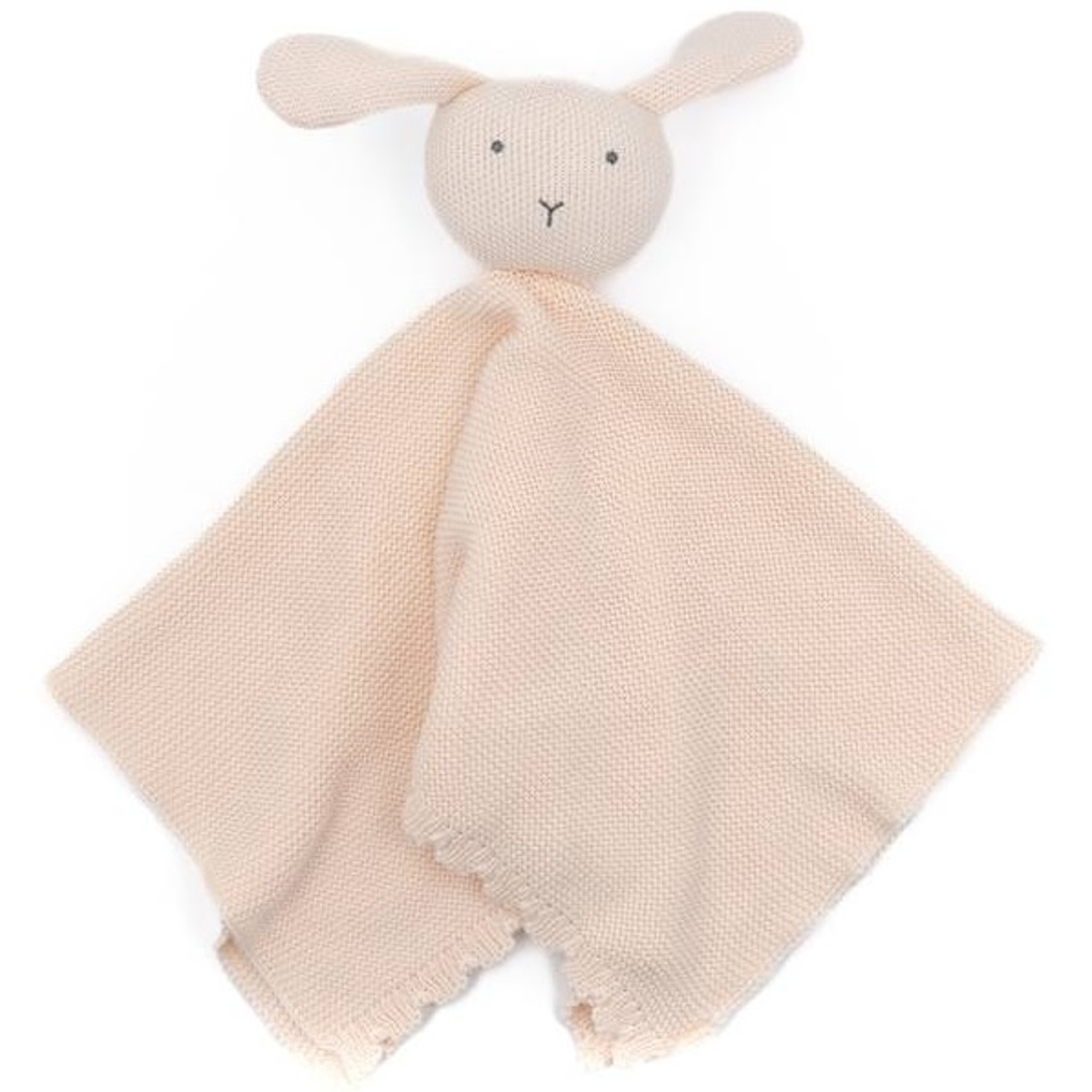 Doudou RABBIT en tricot Bamboom pink