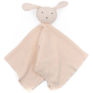 Doudou RABBIT en tricot Bamboom pink