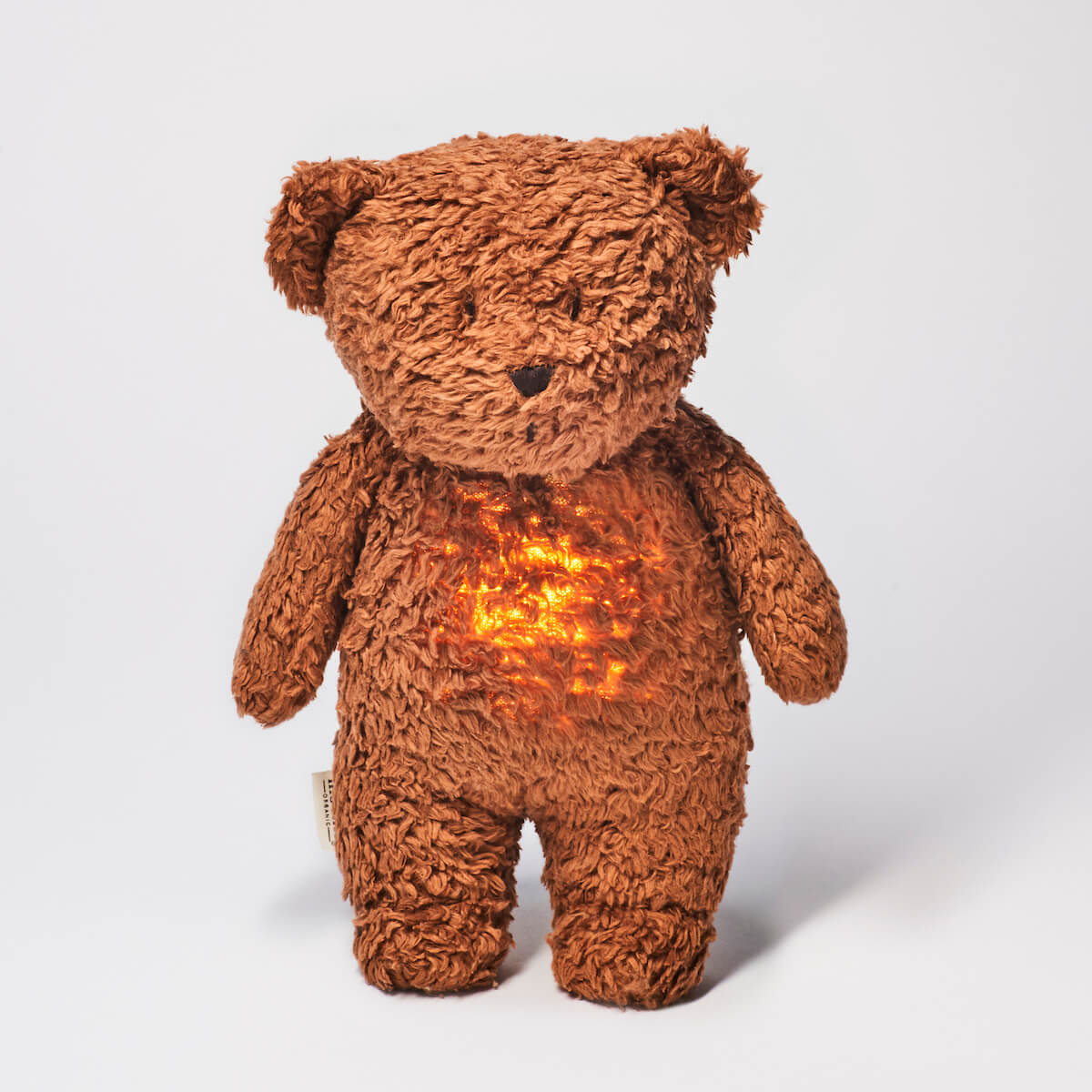 Doudou-veilleuse The Humming Bear Moonie Capuccino