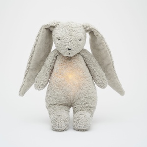 Doudou-veilleuse The Humming Bunny Moonie Gray Natur 2.0