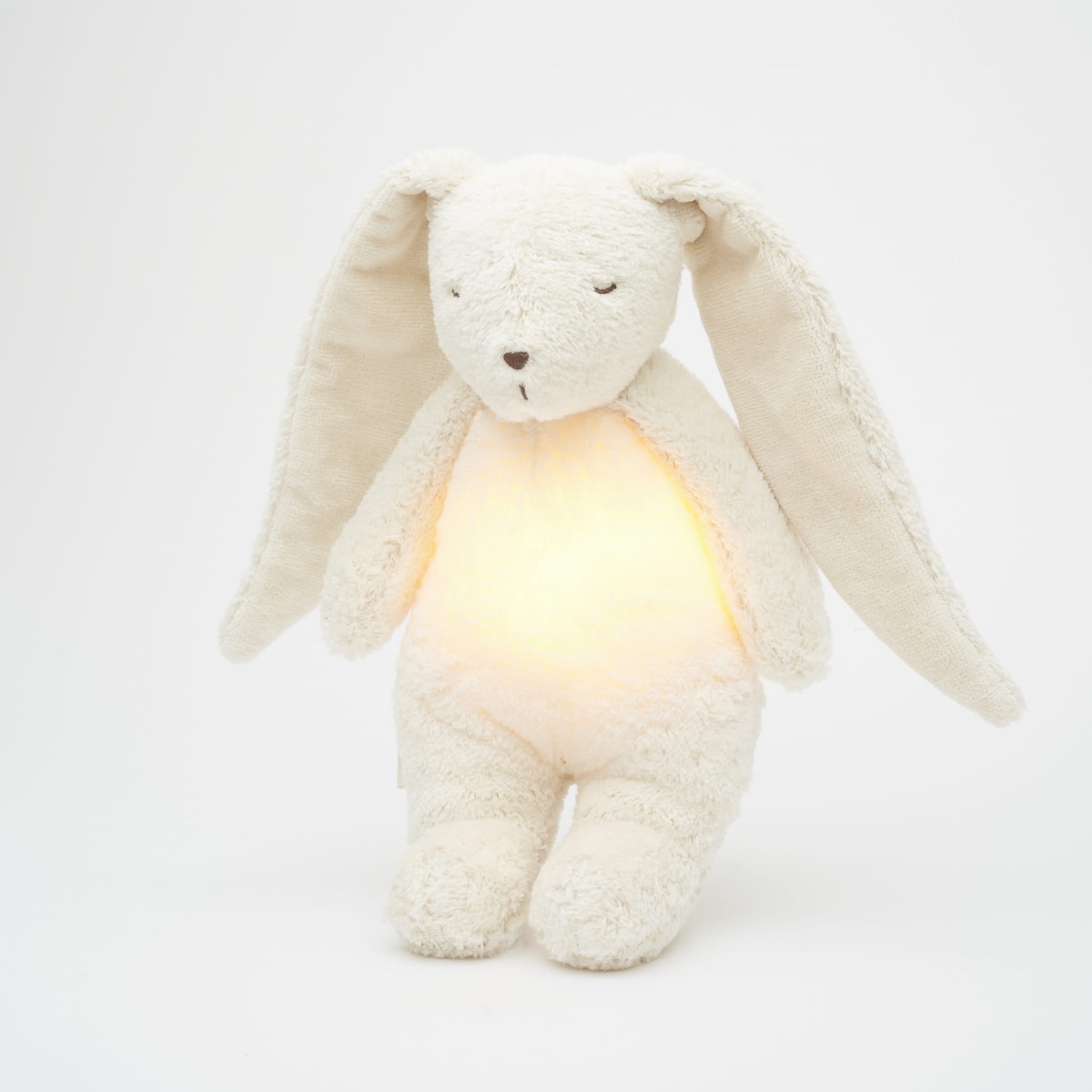 Doudou-veilleuse The Humming Bunny Moonie Polar Natur 2.0