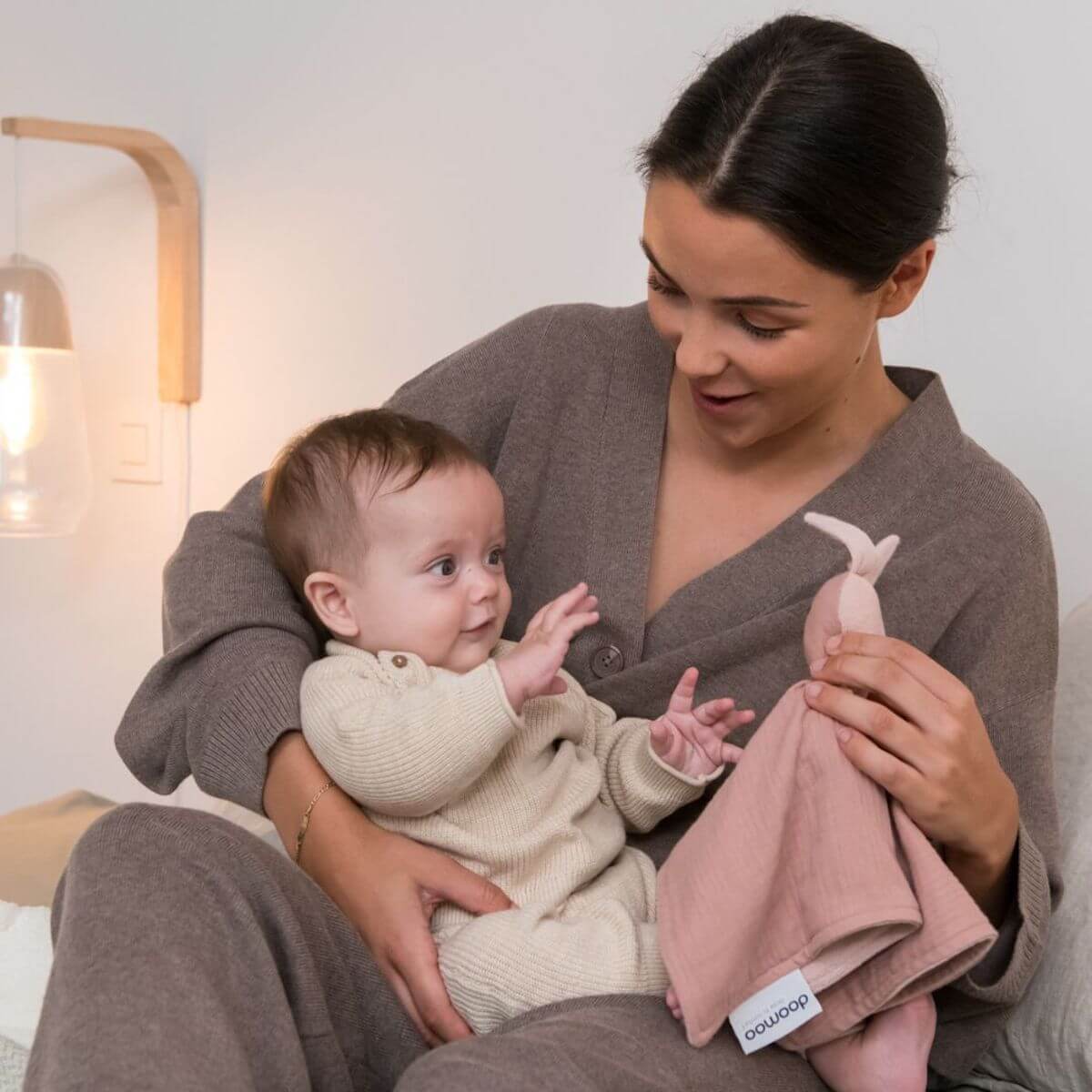 Doudou You&Me Doomoo Pink