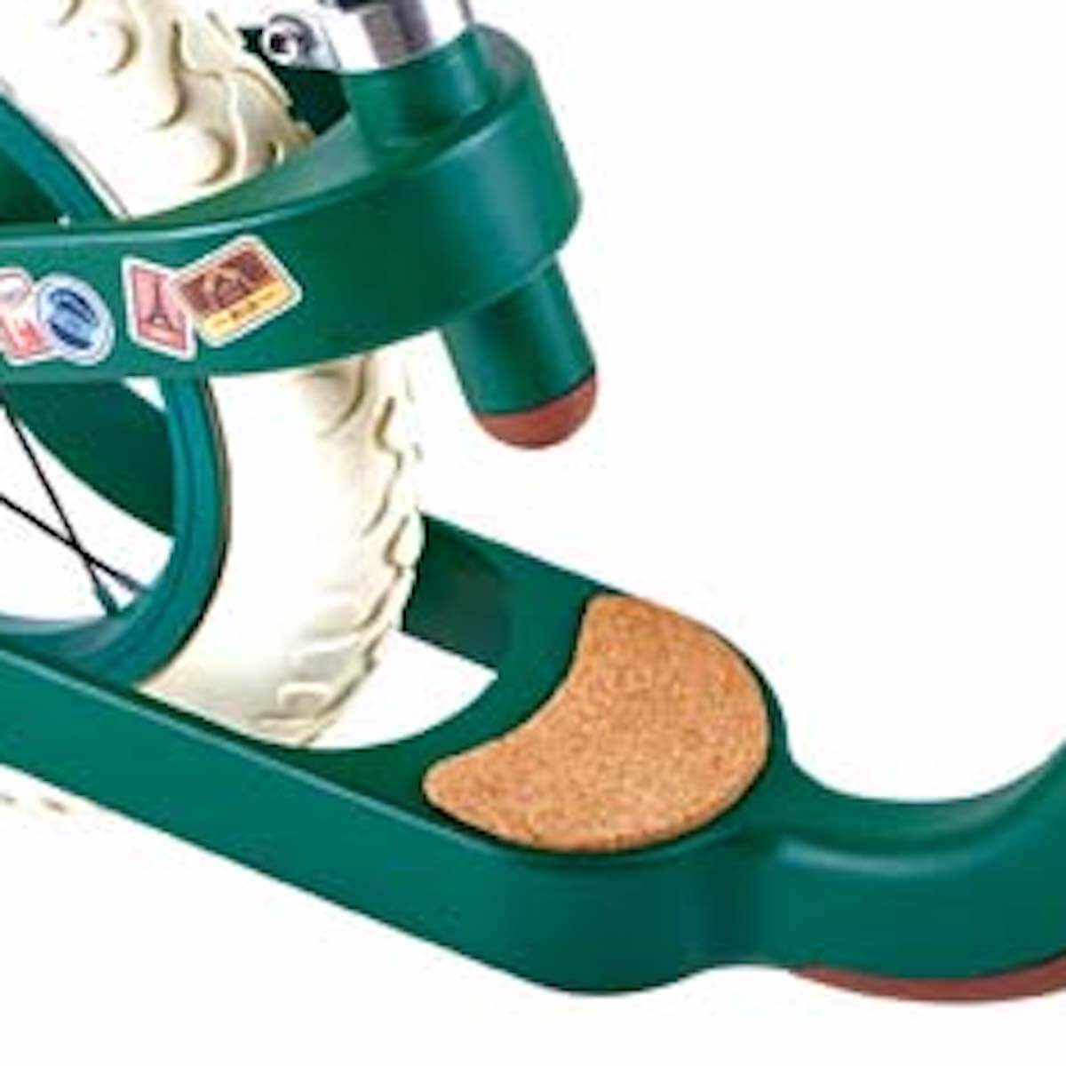 Draisienne avec finitions liège Hape vert