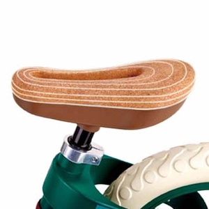 Draisienne avec finitions liège Hape vert