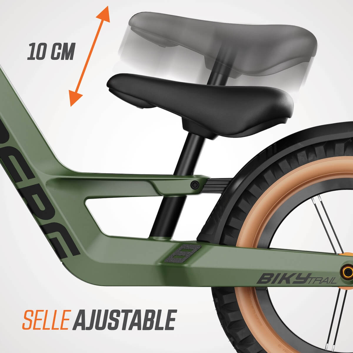 Draisienne BIKY TRAIL Berg Green