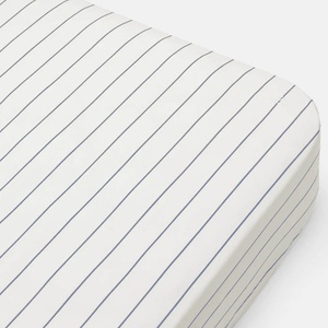 Drap housse 120x200x13cm Dear April Sail Stripes