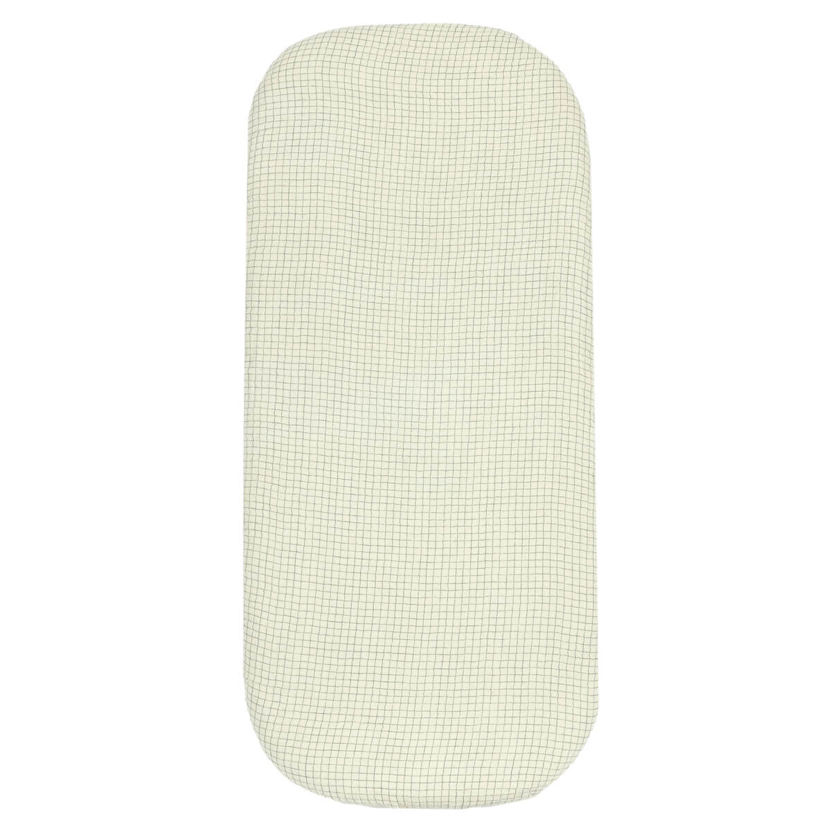 Drap housse 40x80cm WABI SABI Nobodinoz blue grid