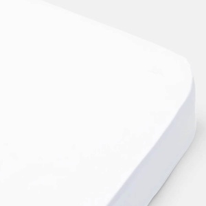Drap housse 68x122x12cm Dear April Simply White