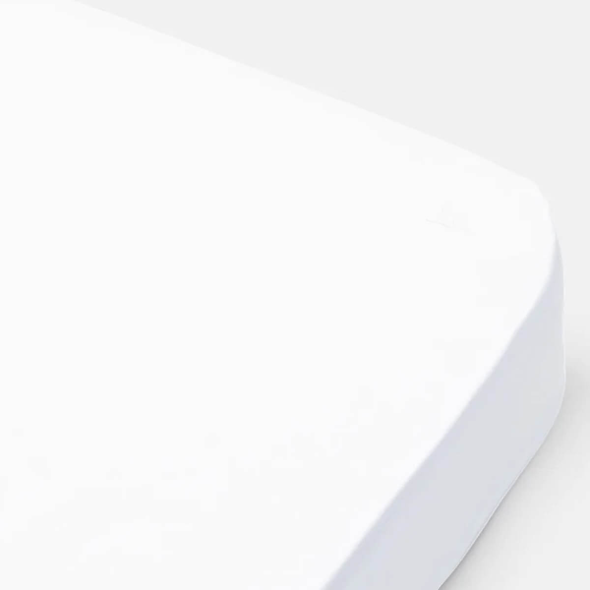 Drap housse 68x162x12cm Dear April Simply White