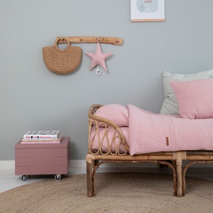 Drap housse 70x140/150 PURE Little Dutch pink 