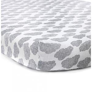 Drap-housse 70x150cm MUKA Charlie Crane moumout cloud