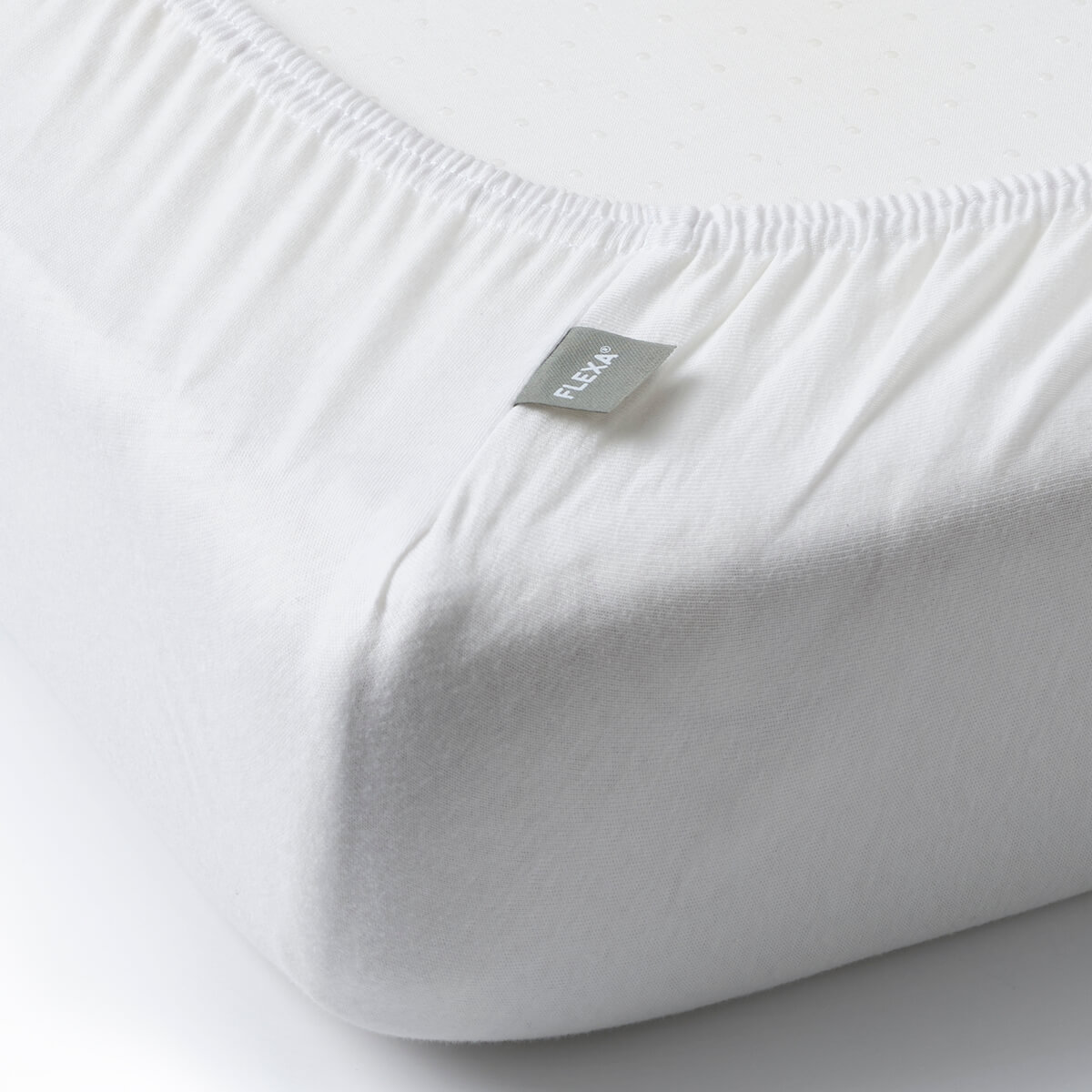 Drap-housse 90x200cm DAWN Flexa Offwhite
