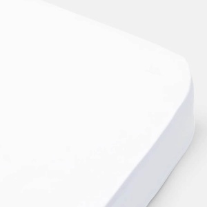 Drap housse 90x200x13cm Dear April Simply White