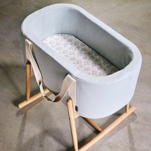 Drap housse ajustable KUKO Charlie Crane Pearl Blossom