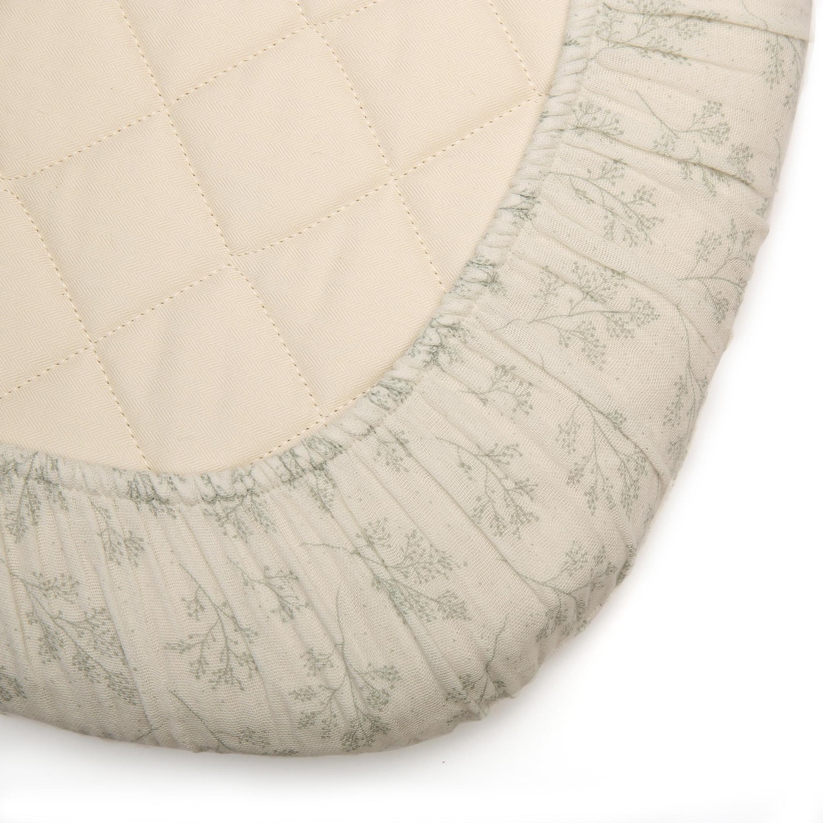 Drap housse KODO Charlie Crane Pearl Blossom