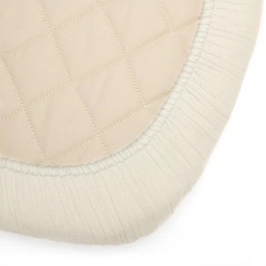 Drap housse KUKO/KUMI Charlie Crane Milk