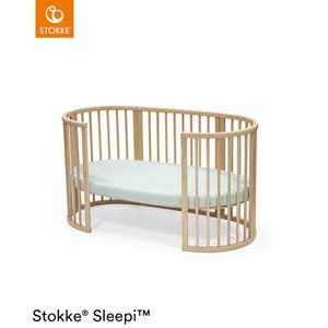 Drap housse lit SLEEPI V3 Stokke Sauge