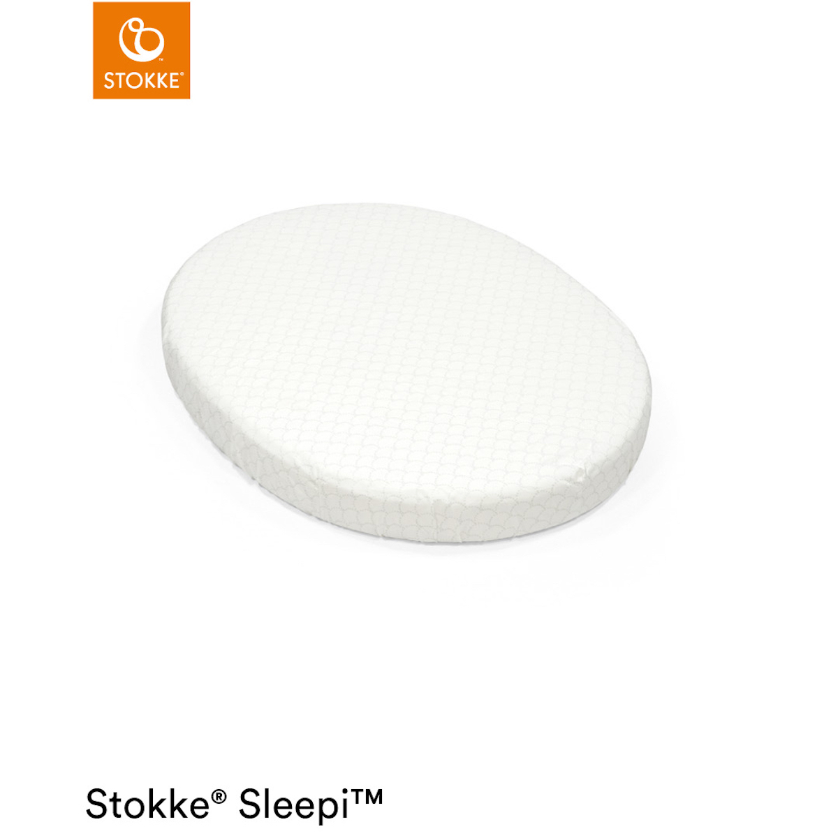 Drap housse Mini SLEEPI V3 Stokke Gris léger