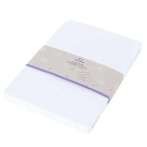 Drap housse PREMIUN en élasthanne  65x112 + 70x122cm Traumeland blanc