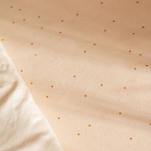 Drap-housse TIBET Nobodinoz honey sweet dots-natural 