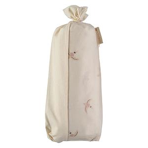 Drap-housse TIBET Nobodinoz nude haiku birds-natural 