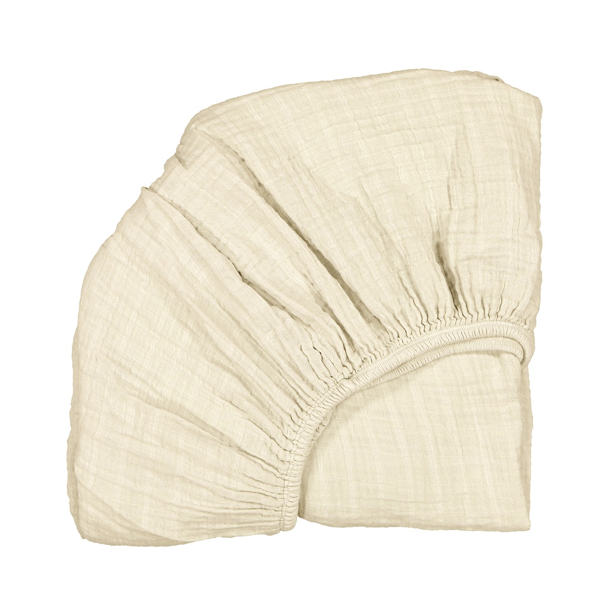 Draps housse 120x66cm KIMI Charlie Crane Milk