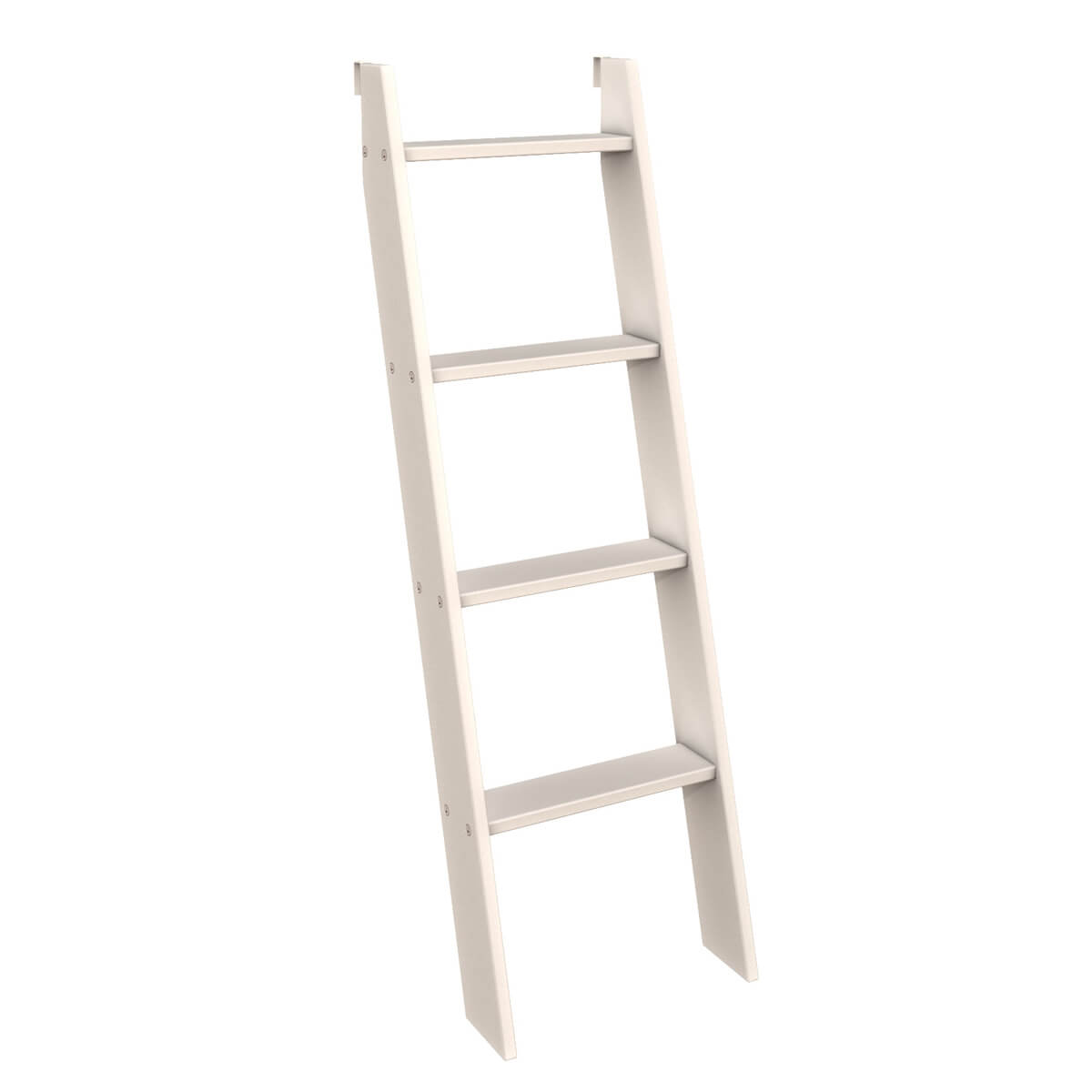 Échelle grande KASVA hêtre laqué blanc