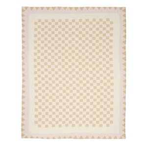 Édredon LIN FRANÇAIS VIBES Nobodinoz Mustard quilt