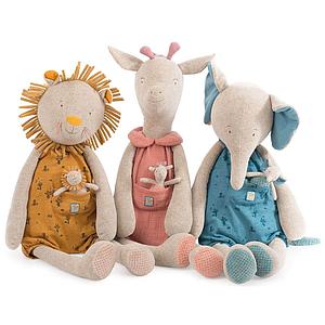 Eléphant géant SOUS MON BAOBAB Moulin Roty