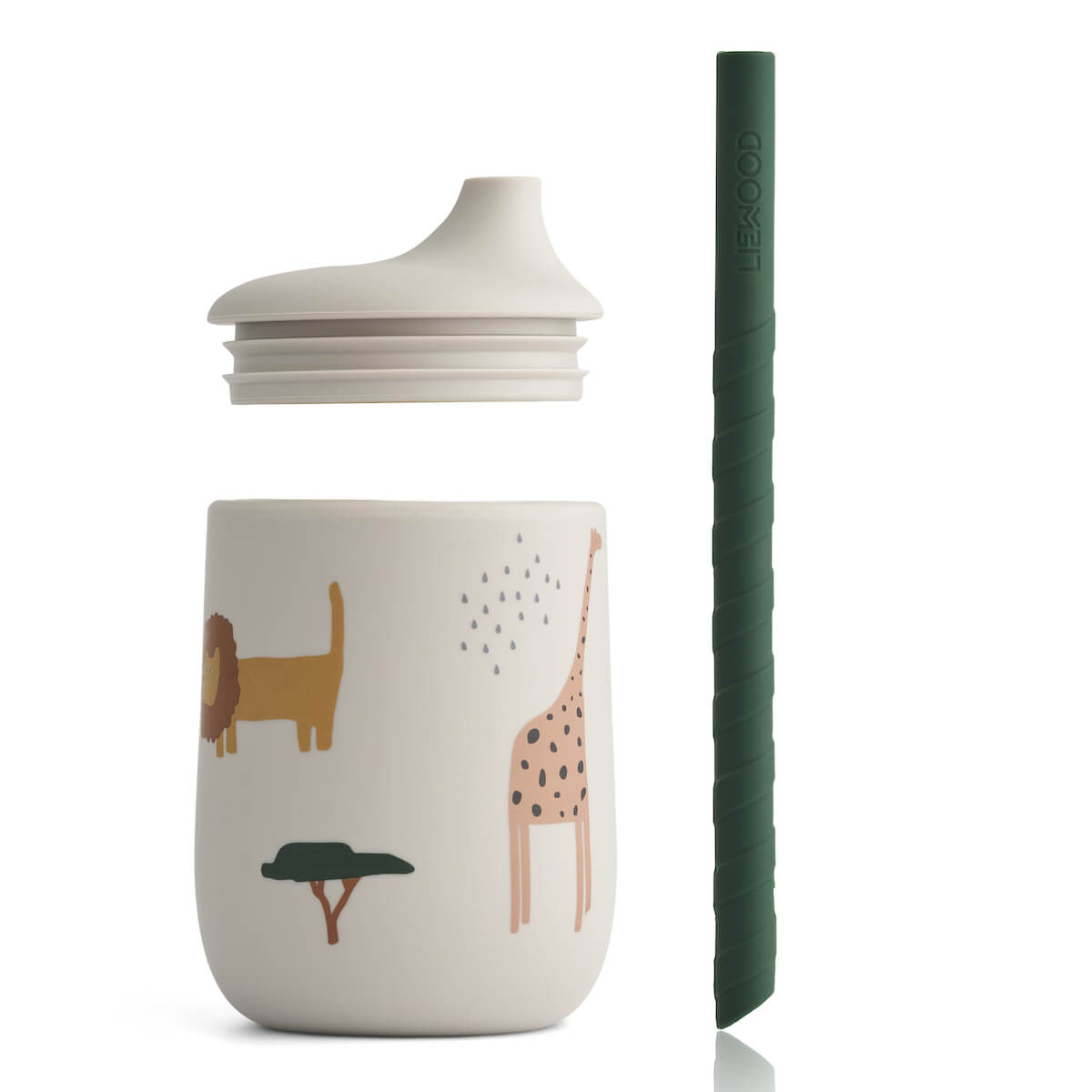 Ellis Sippy Cup Liewood Safari sandy mix Drop 3/23