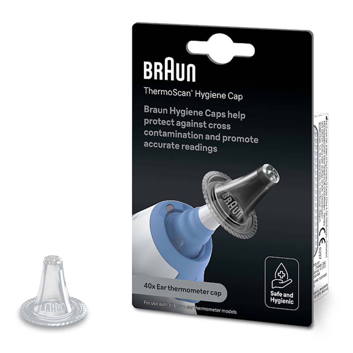 Embouts Hygiene caps 40pcs ThermoScan Braun