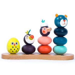 Empilable animaux multi-activités DANS LA JUNGLE Moulin Roty