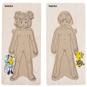 Ensemble de puzzles multiniveaux Anika & Denis Beleduc