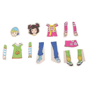 Ensemble de puzzles multiniveaux Anika & Denis Beleduc