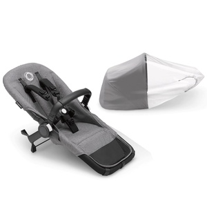 Ensemble extension bugaboo DUO DONKEY 5 gris mélange